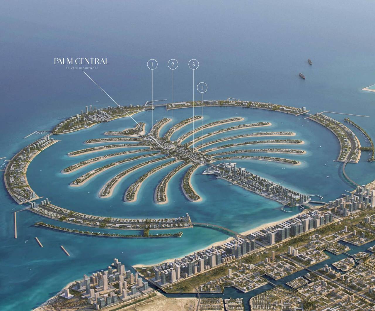 Palm Central Private Residences, Palm Jebel Ali